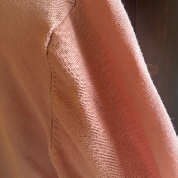 Cielo Light Pink Open Front Cardigan - Picture 9 of 11